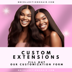 Custom Natural Hair Extensions (Natural Hair / African American)