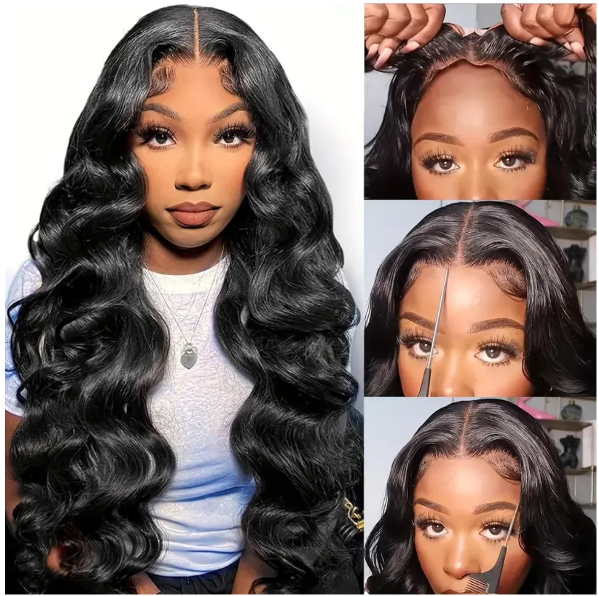 Mia Loose Deep Wave Virgin Wig