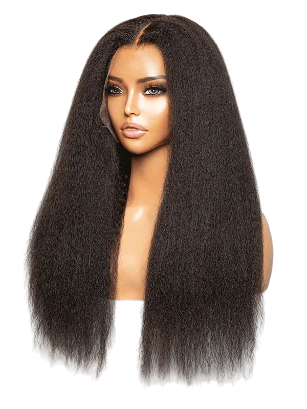 Remi Kinky Straight Glueless Wig - BB Collections Hair