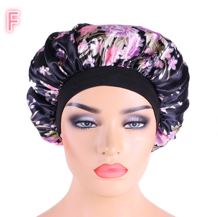 Satin Beauty Silk Sleep Night Bonnet Cap - BB Collections Hair