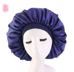 Satin Beauty Silk Sleep Night Bonnet Cap - BB Collections Hair