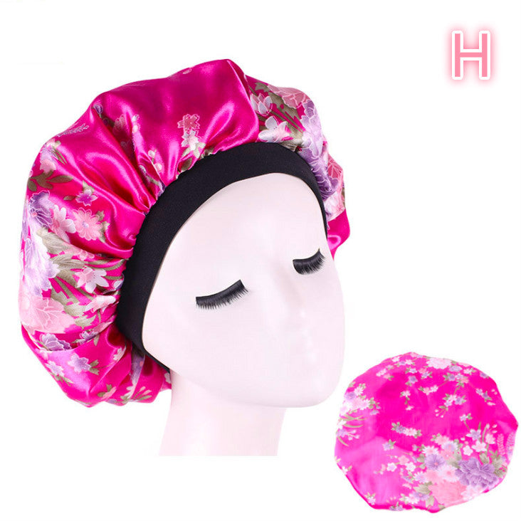 Satin Beauty Silk Sleep Night Bonnet Cap - BB Collections Hair