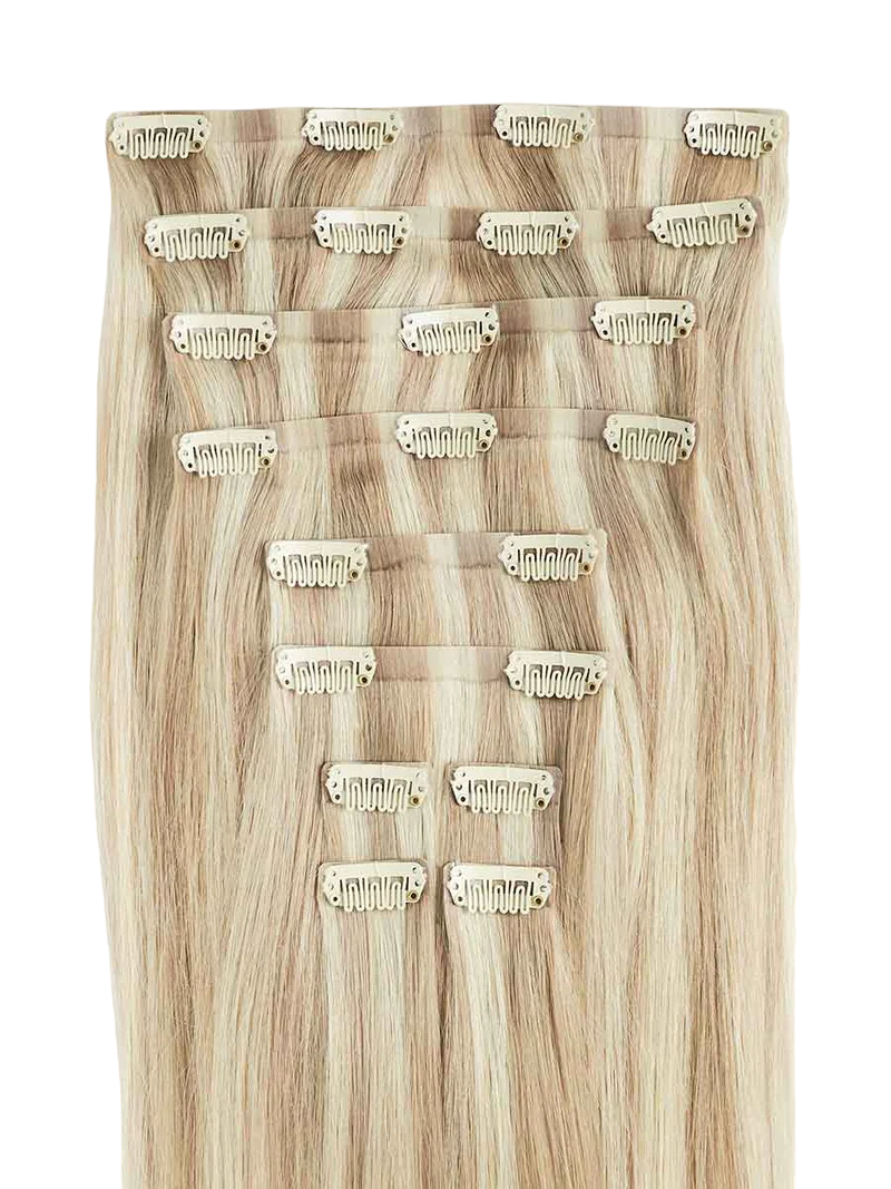 Remy Light Blonde Balayage Clip-Ins - BB Collections Hair