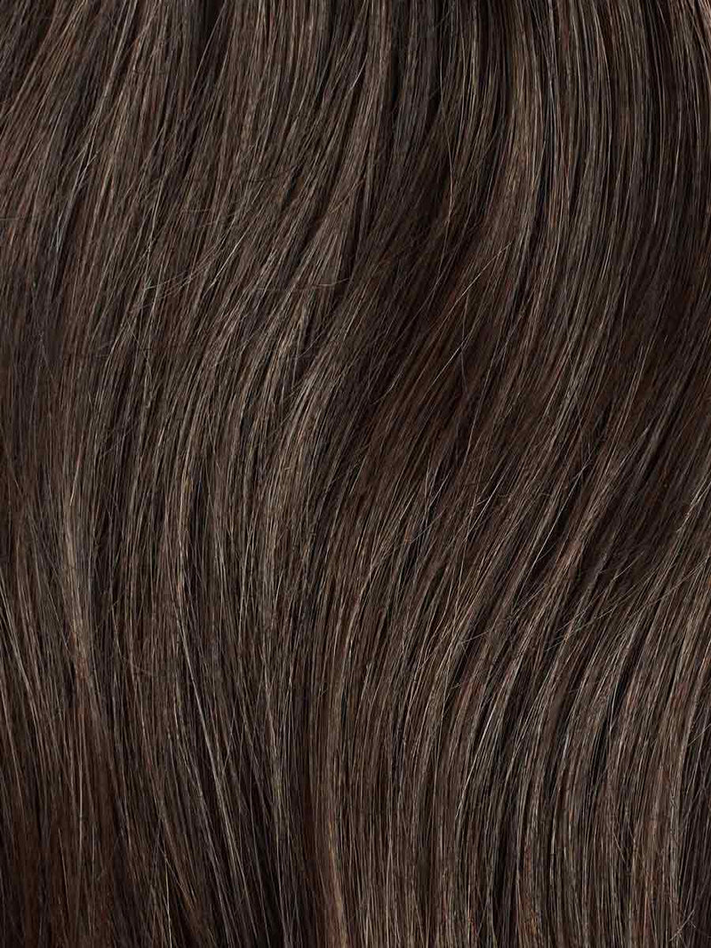 Russian Double Drawn Hand-Tied Wefts Extensions Medium Brown #4 - BB Collections Hair