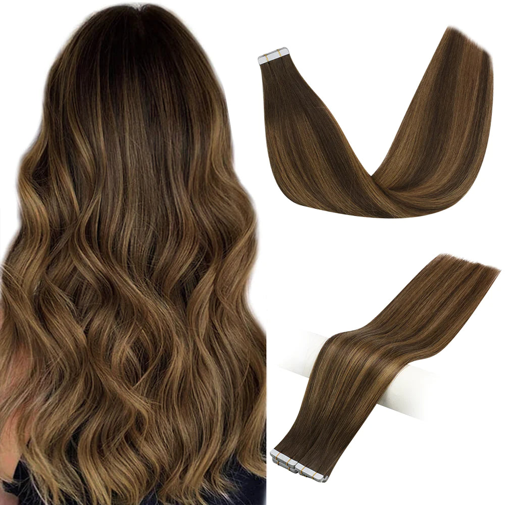 Remy Tape-Ins Balayage #2/8/2 - BB Collections Hair