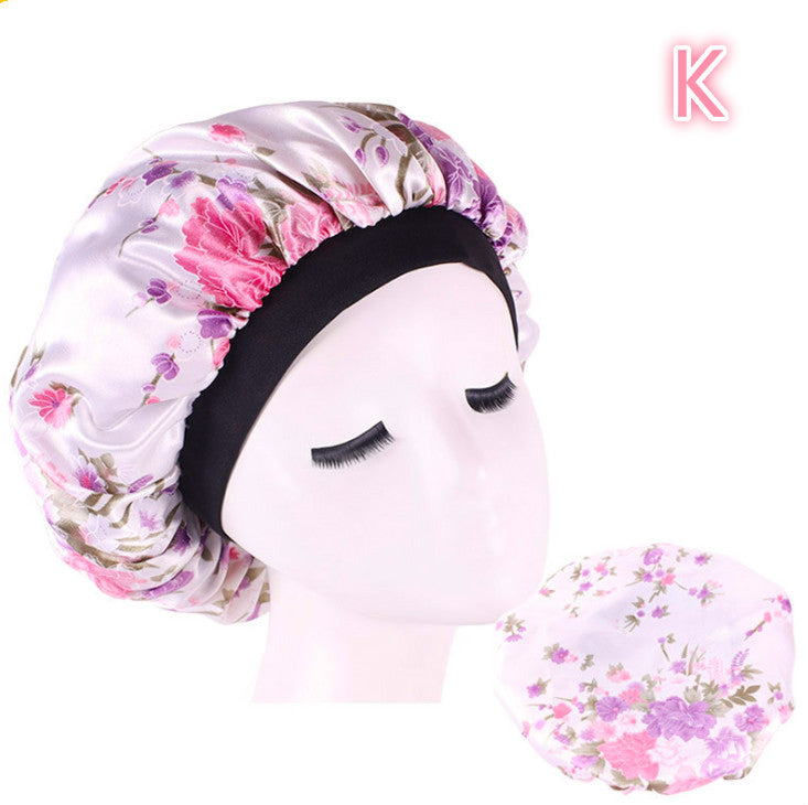 Satin Beauty Silk Sleep Night Bonnet Cap - BB Collections Hair