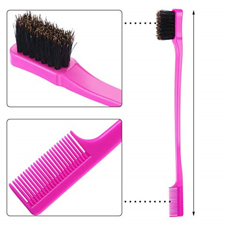 Double Side Edge Control Hair Beauty Comb