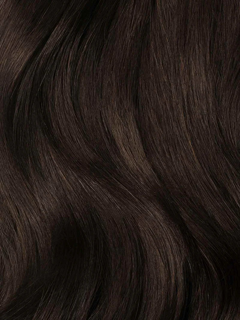 Remy Deep Brown Clip-Ins - BB Collections Hair