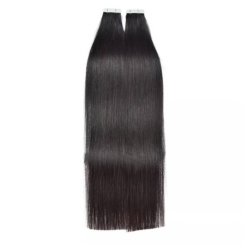 Silk Press Straight Tape-Ins (Natural Hair/African Amer.) - BB Collections Hair