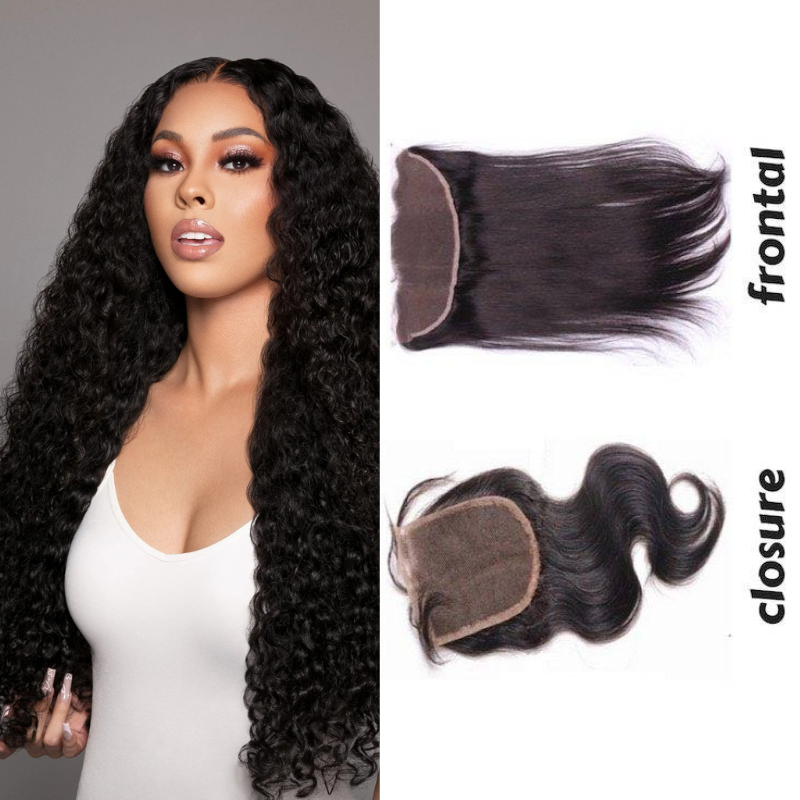 Lace Frontal/Closure Deep Wave - BB Collections Hair