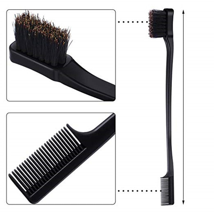 Double Side Edge Control Hair Beauty Comb