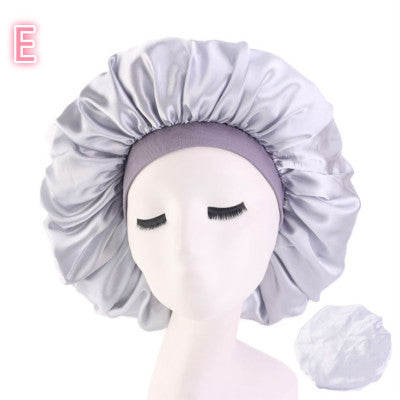 Satin Beauty Silk Sleep Night Bonnet Cap - BB Collections Hair