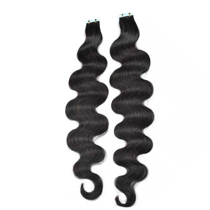 Body Wave Tape-Ins (Natural Hair/African Amer.) - BB Collections Hair