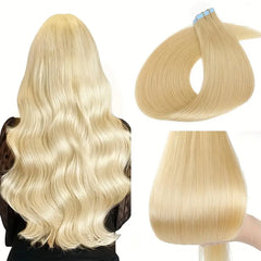 Remy Tape-Ins Bleach Blonde #613 - BB Collections Hair