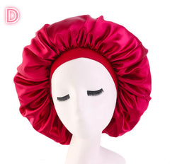 Satin Beauty Silk Sleep Night Bonnet Cap - BB Collections Hair