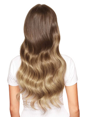 Remy Ashy Brown Balayage Clip-Ins - BB Collections Hair