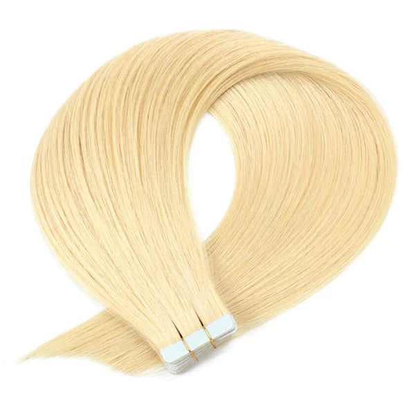 Remy Tape-Ins Bleach Blonde #613 - BB Collections Hair