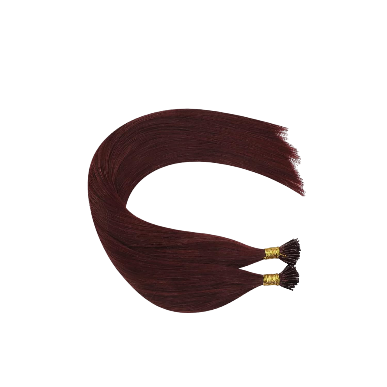 Remy Burgundy #99J I-Tips - BB Collections Hair