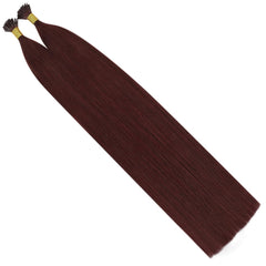 Remy Burgundy #99J I-Tips - BB Collections Hair