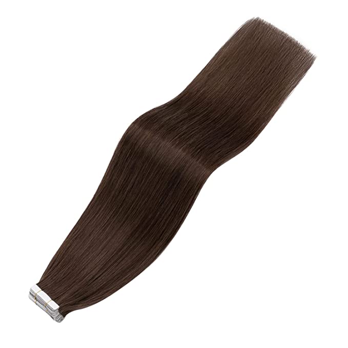 Remy Tape-Ins Dark Brown #4 Tape-Ins - BB Collections Hair