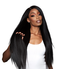 Kinky Straight Bundles & Closure Set - BB Collections Hair