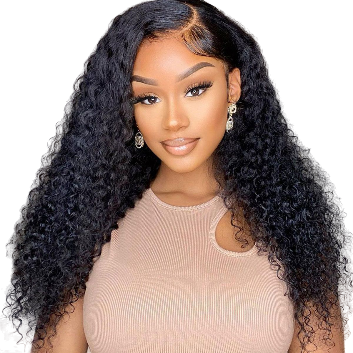 Yvonne Deep Curly Glueless Wig - BB Collections Hair