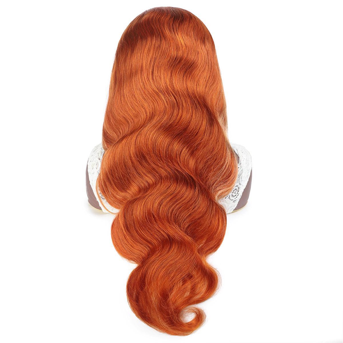 Emma Ginger Base w/ Blonde Skunk Stripe Lace Virgin Wig - BB Collections Hair