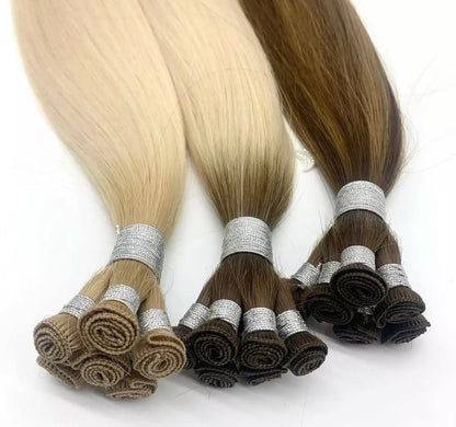 Russian Double Drawn Hand-Tied Wefts