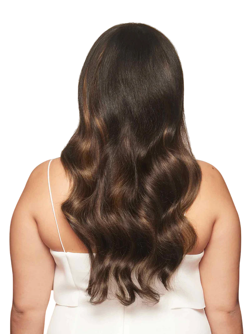 Remy Brown Coco Mocha Balayage Clip-Ins - BB Collections Hair