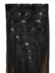 Remy Off-Black Bronde Balayage Clip-Ins - BB Collections Hair