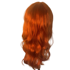 McKenzie Orange Ginger Virgin Lace Wig - BB Collections Hair