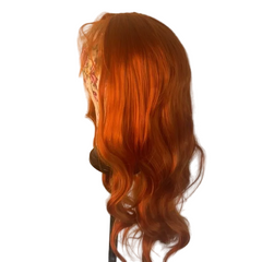 McKenzie Orange Ginger Virgin Lace Wig - BB Collections Hair