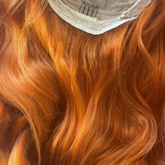 McKenzie Orange Ginger Virgin Lace Wig - BB Collections Hair