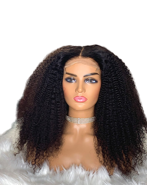 Amber Afro Curly Glueless Wig - BB Collections Hair