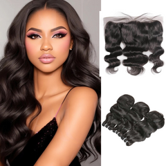 Body Wave Bundles & HD Frontal Set - BB Collections Hair