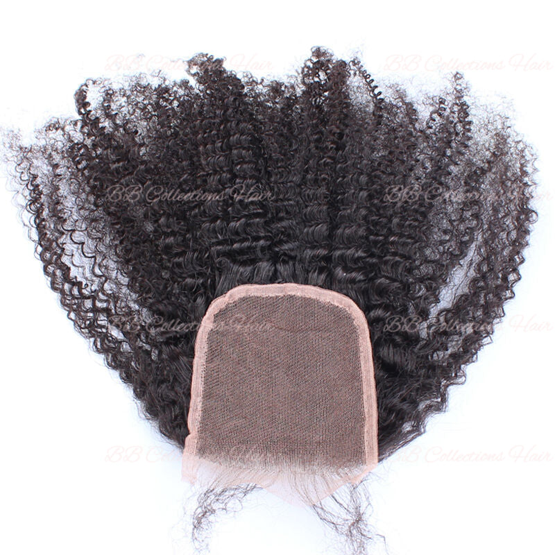 Lace Frontal/Closure Afro Curly - BB Collections Hair