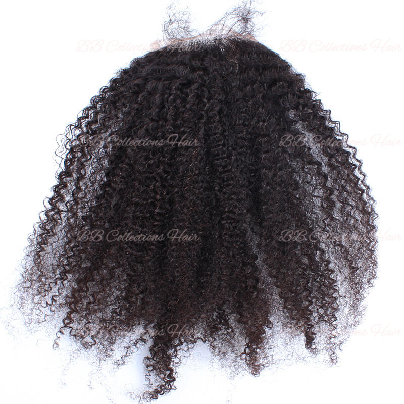 Lace Frontal/Closure Afro Curly - BB Collections Hair