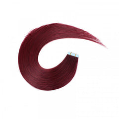 Remy Tape-Ins Burgundy #99J - BB Collections Hair