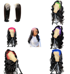 Aaliyah Dyed Roots (Sparkle) Virgin Lace Wig - BB Collections Hair