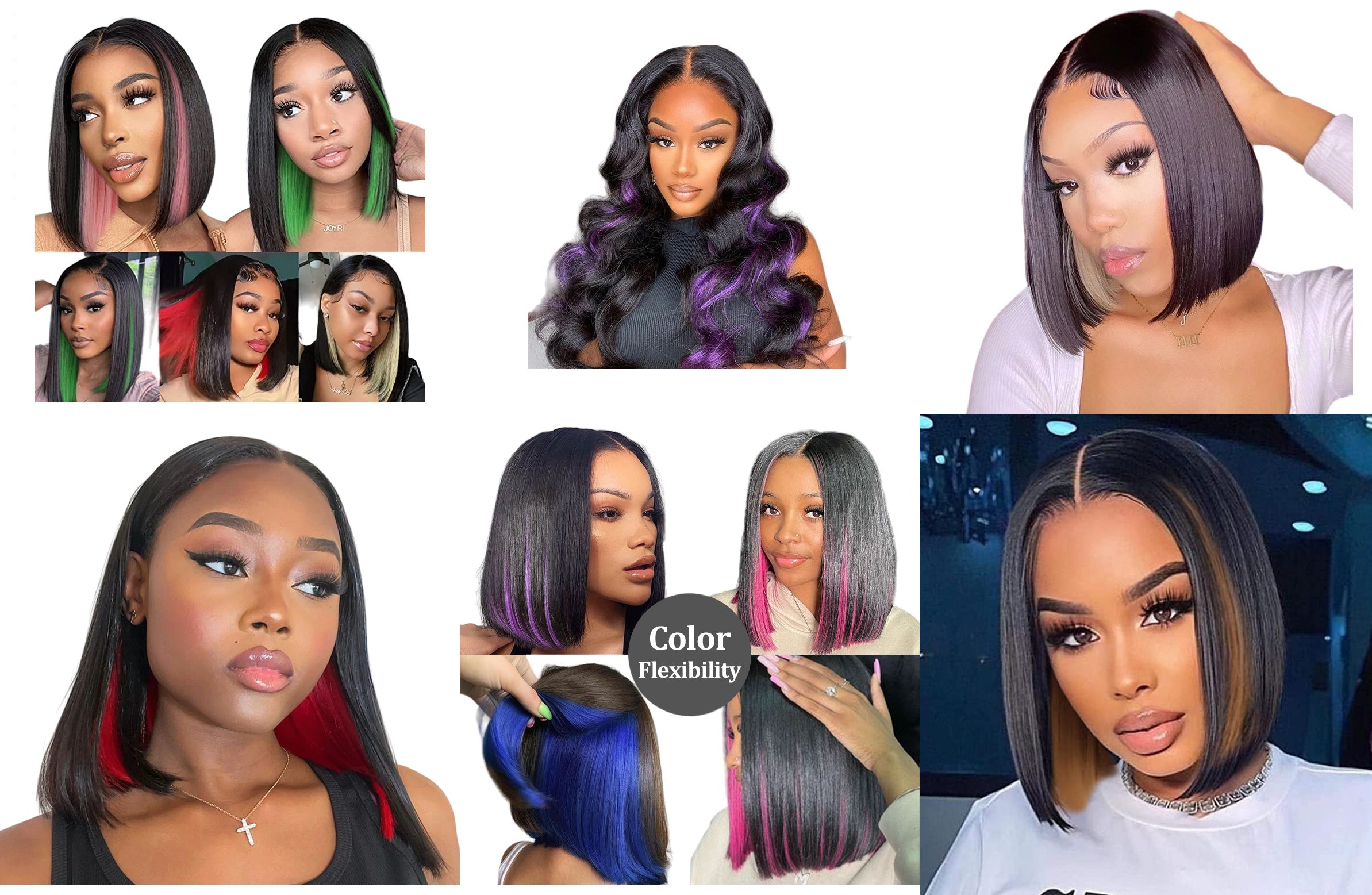 Gemini Peak A Boo Virgin Lace Wig - BB Collections Hair