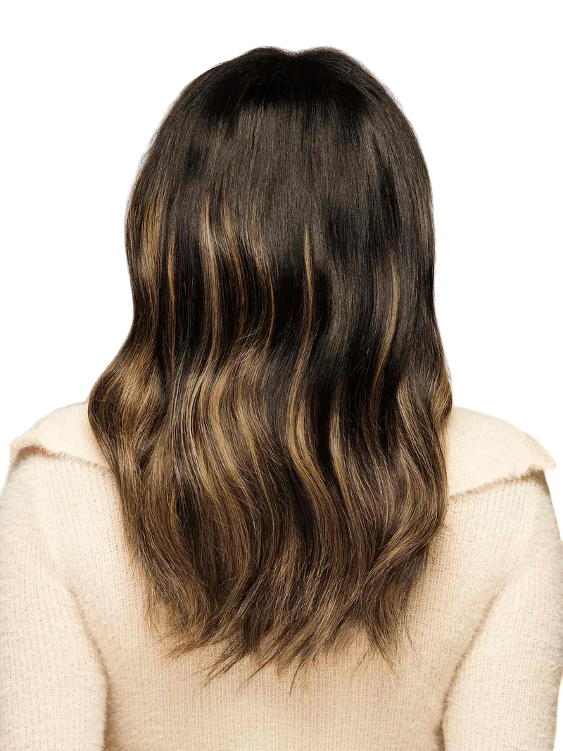 Remy Off-Black Bronde Balayage Clip-Ins - BB Collections Hair