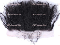 Lace Frontal/Closure Afro Curly - BB Collections Hair