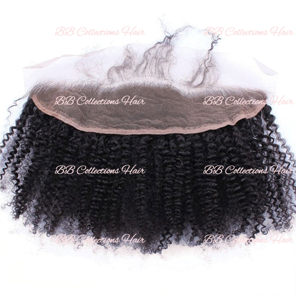 Lace Frontal/Closure Afro Curly - BB Collections Hair