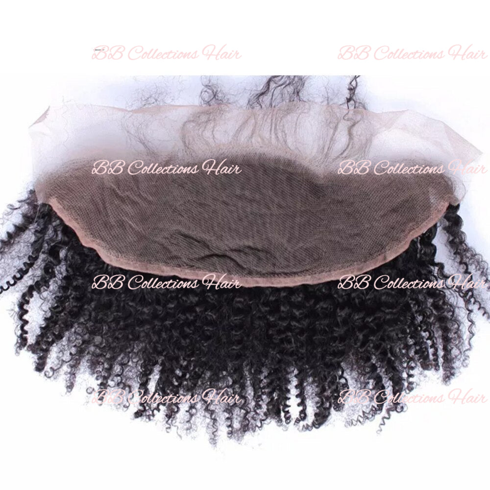 Lace Frontal/Closure Afro Curly - BB Collections Hair