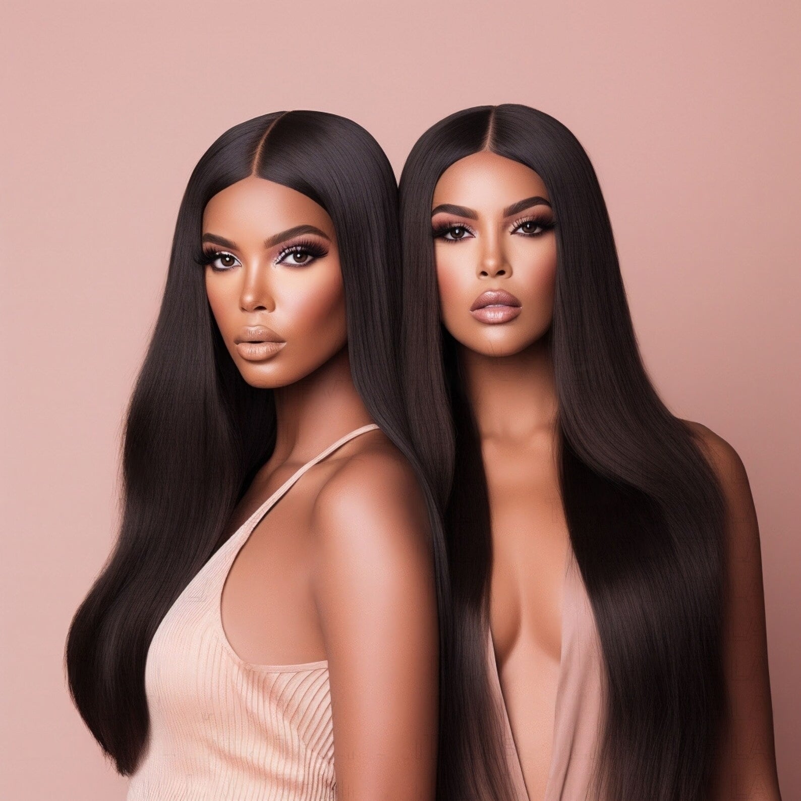 Straight Bundles & Frontal Set - BB Collections Hair