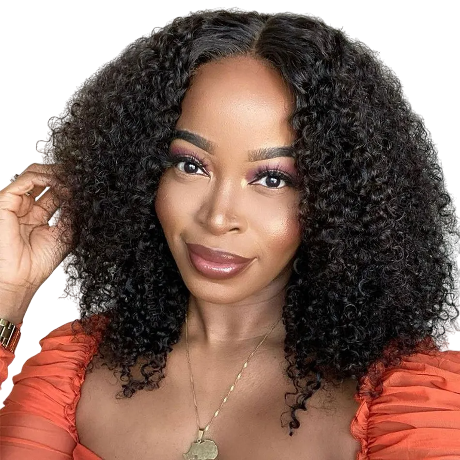 Coarse Kinky Curly Clip-Ins (Natural Hair/African Amer.) - BB Collections Hair