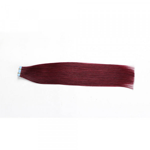 Remy Tape-Ins Burgundy #99J - BB Collections Hair