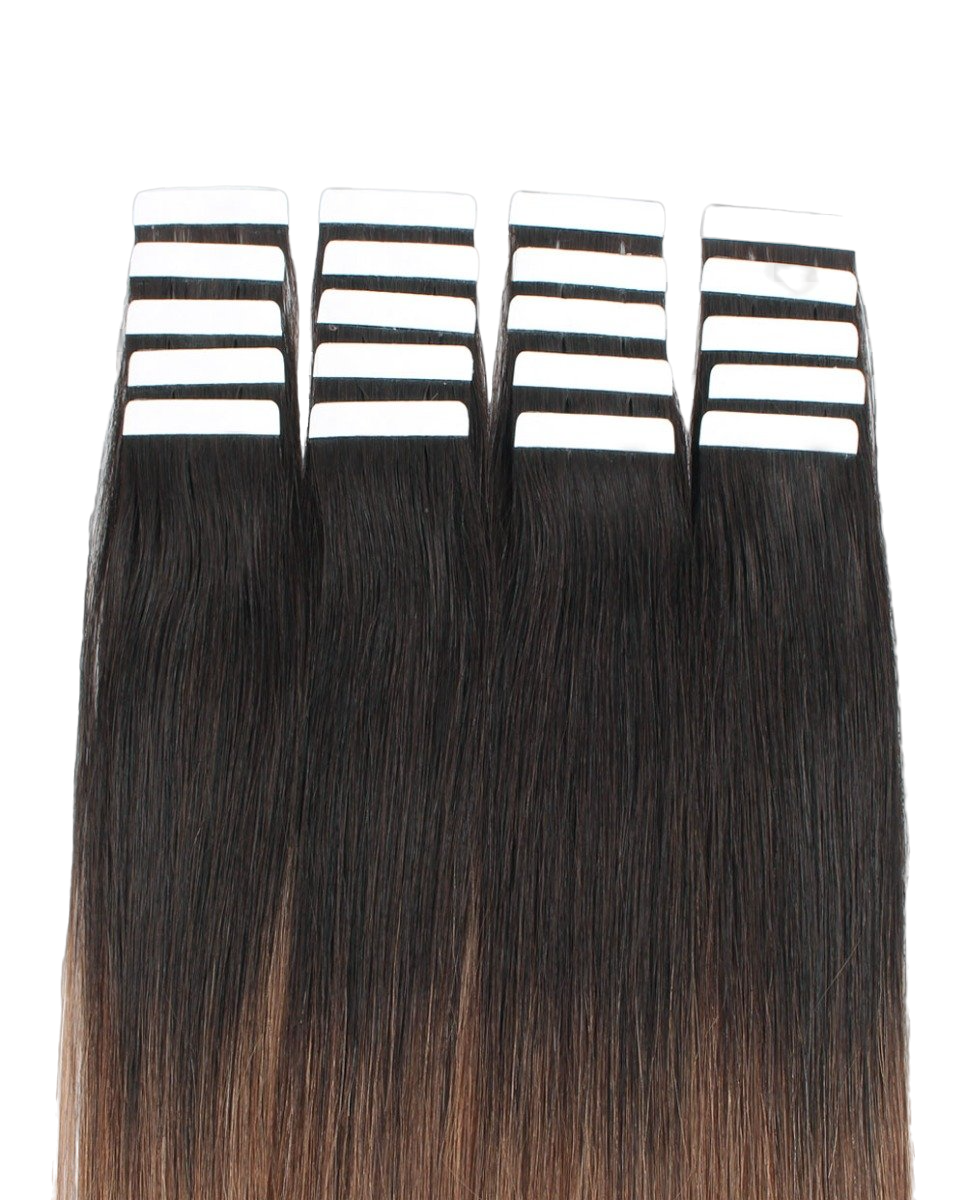 Remy Tape-Ins Light Ombre #2/6 - BB Collections Hair